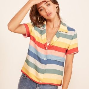 Reformation Palma Top in Sunburst
